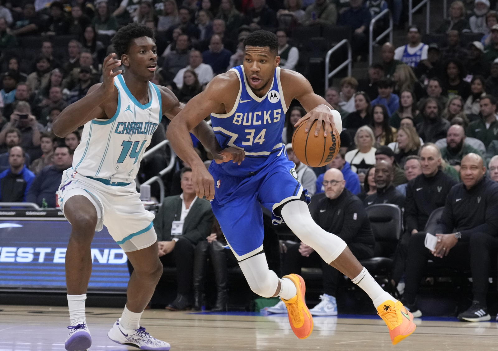 Milwaukee Bucks forward Giannis Antetokounmpo. Credit: Michael McLoone-Imagn Images.