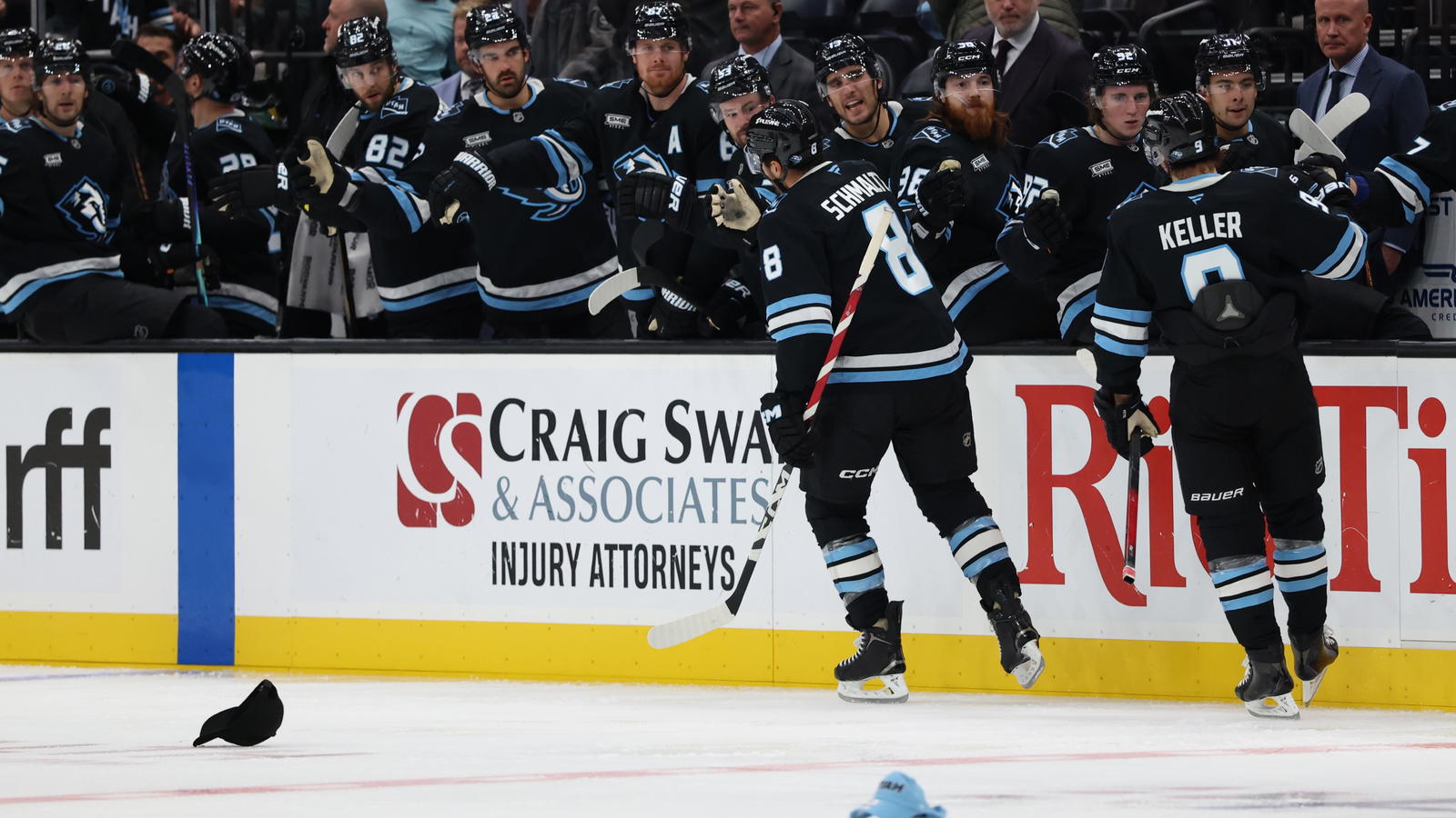 Nick Schmaltz Secures First Home Hat Trick in Utah Mammoth History