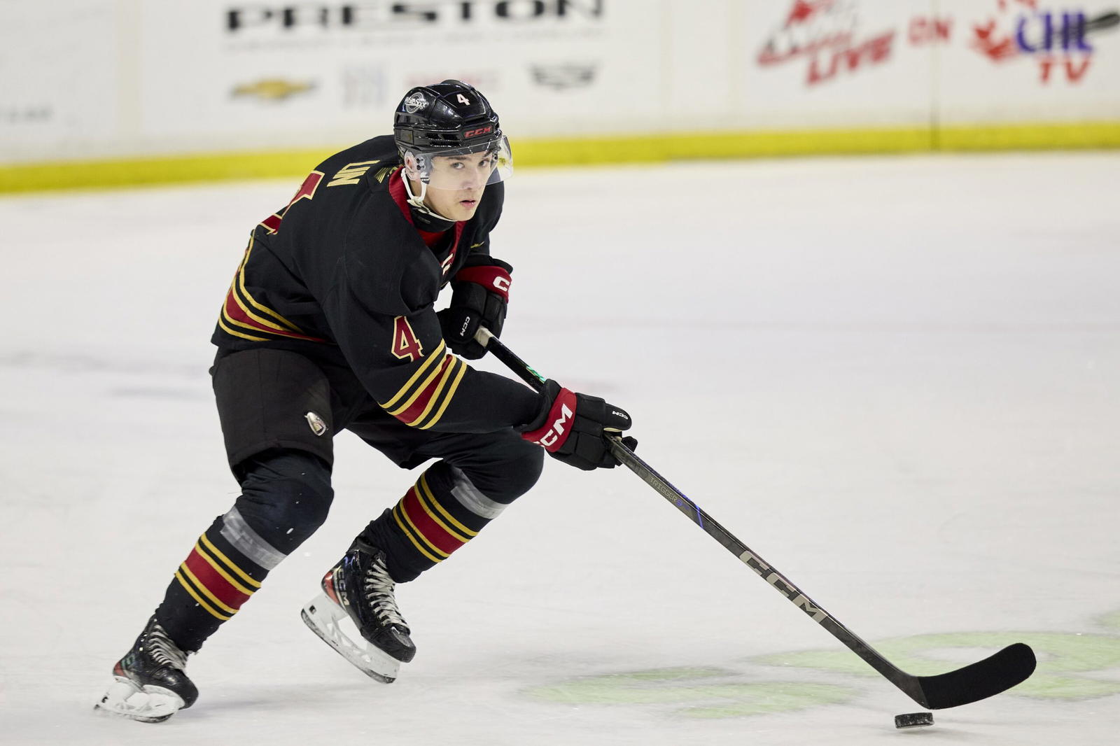 Ryan Lin of the Vancouver Giants (Photo Credit: Rob Wilton/Vancouver Giants/WHL)