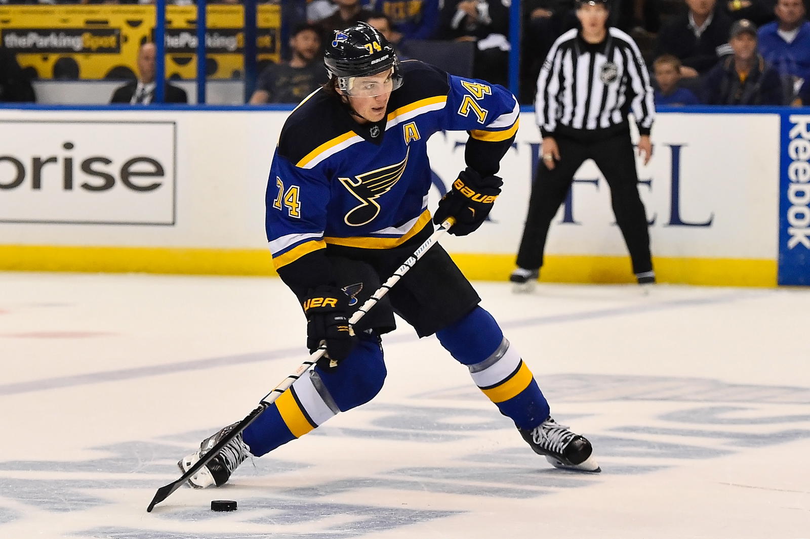 T.J. Oshie, selected in the first round of the 2005 NHL Draft by the St. Louis Blues, announced his retirement after 16 seasons in the NHL, including seven in St. Louis and nine with the Washington Capitals, where he won a Stanley Cup in 2018. (Jasen Vinlove-Imagn Images)