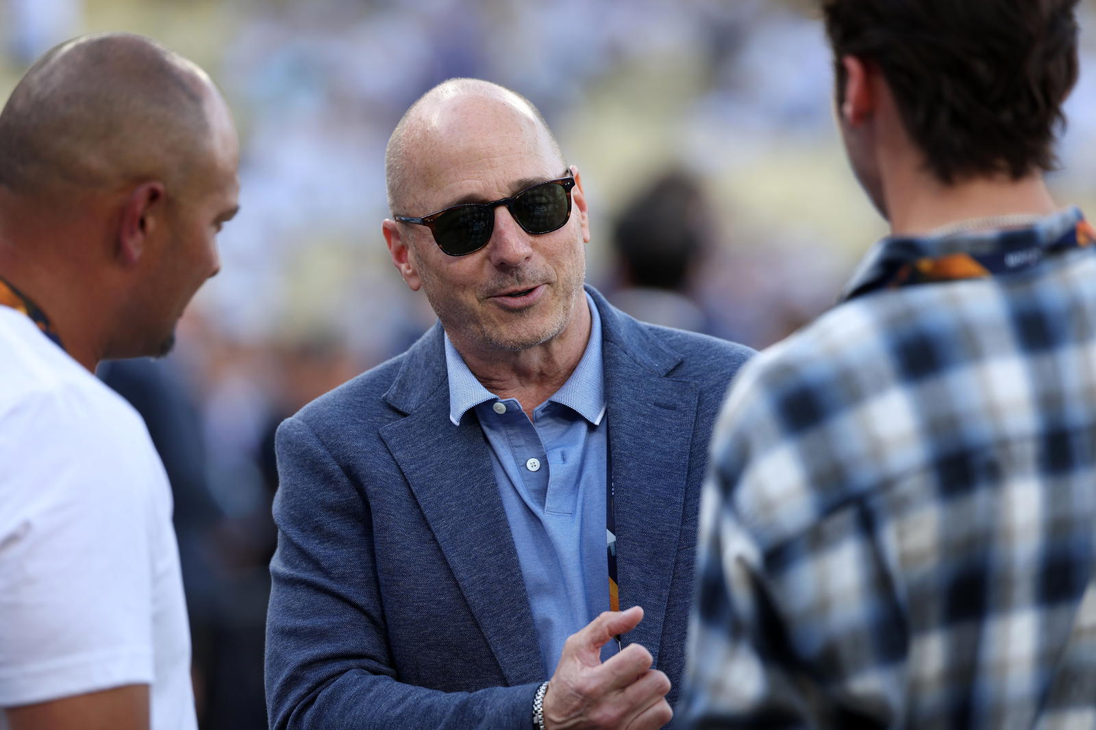 New York Yankees general manager Brian Cashman. Credit:&nbsp;Kiyoshi Mio-Imagn Images.