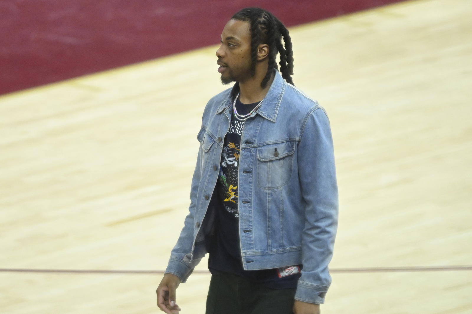 Cleveland Cavaliers guard Darius Garland. Credit: David Richard-Imagn Images.