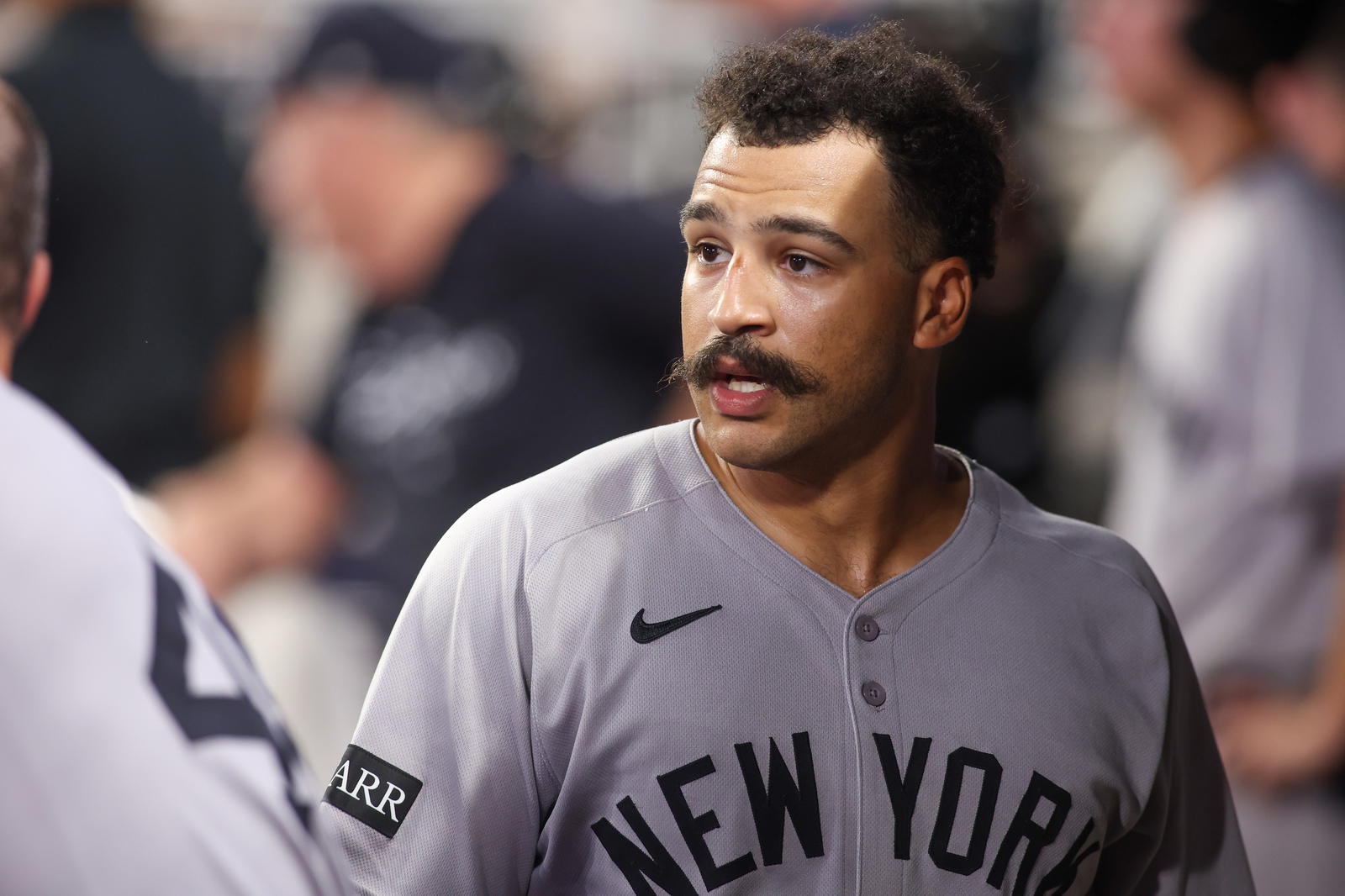 Trent Grisham. Credit:&nbsp; Brett Davis-Imagn Images.