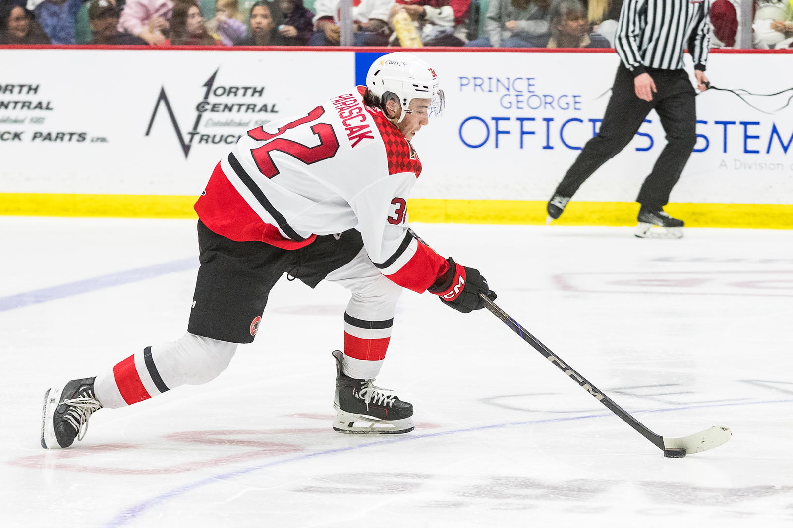 Terik Parascak of the Prince George Cougars (Photo Credit: James Doyle/Prince George Cougars/WHL)