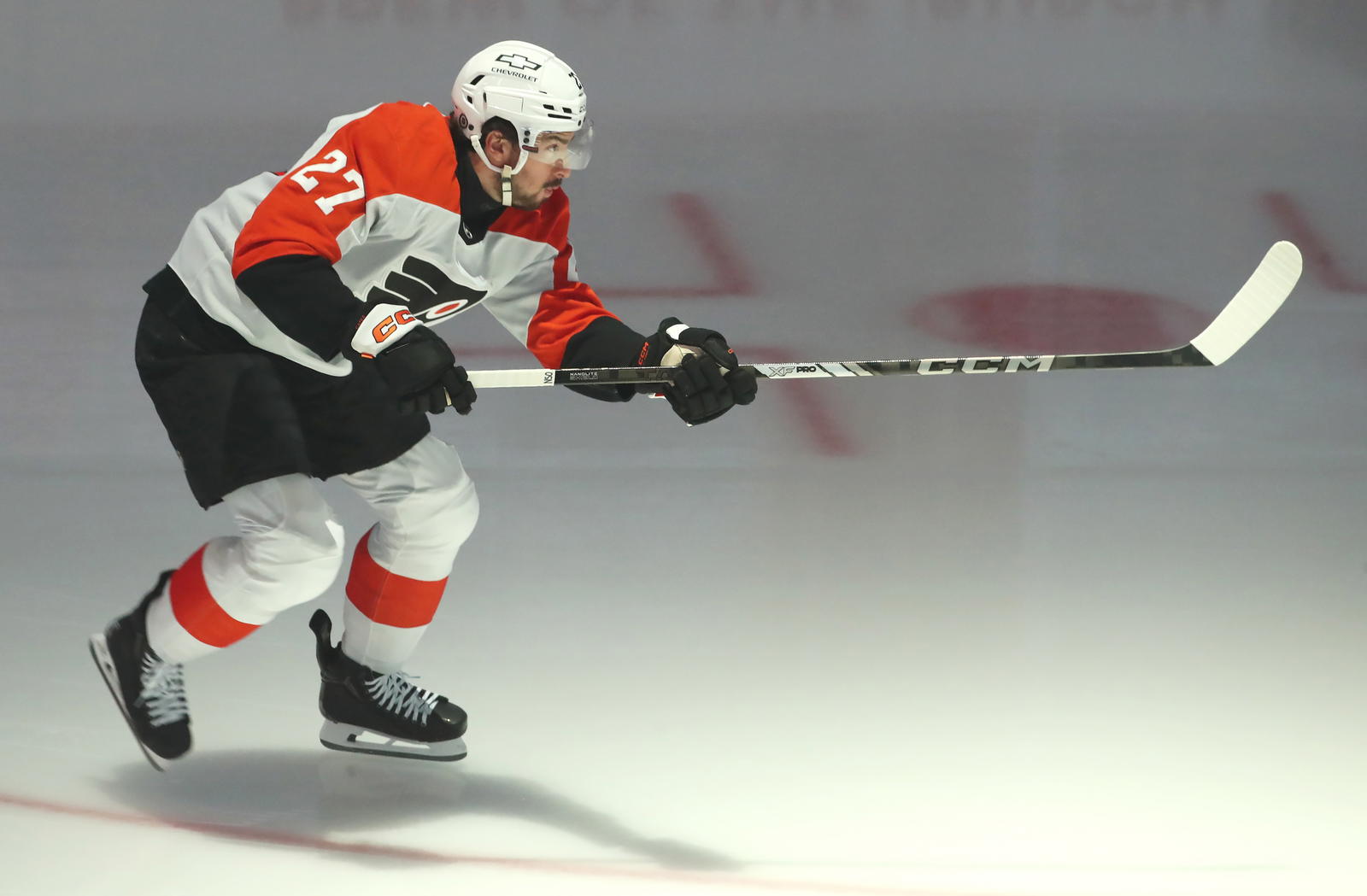 Noah Cates was a healthy scratch for the Flyers just a season ago. (Photo: Charles LeClaire, Imagn Images)