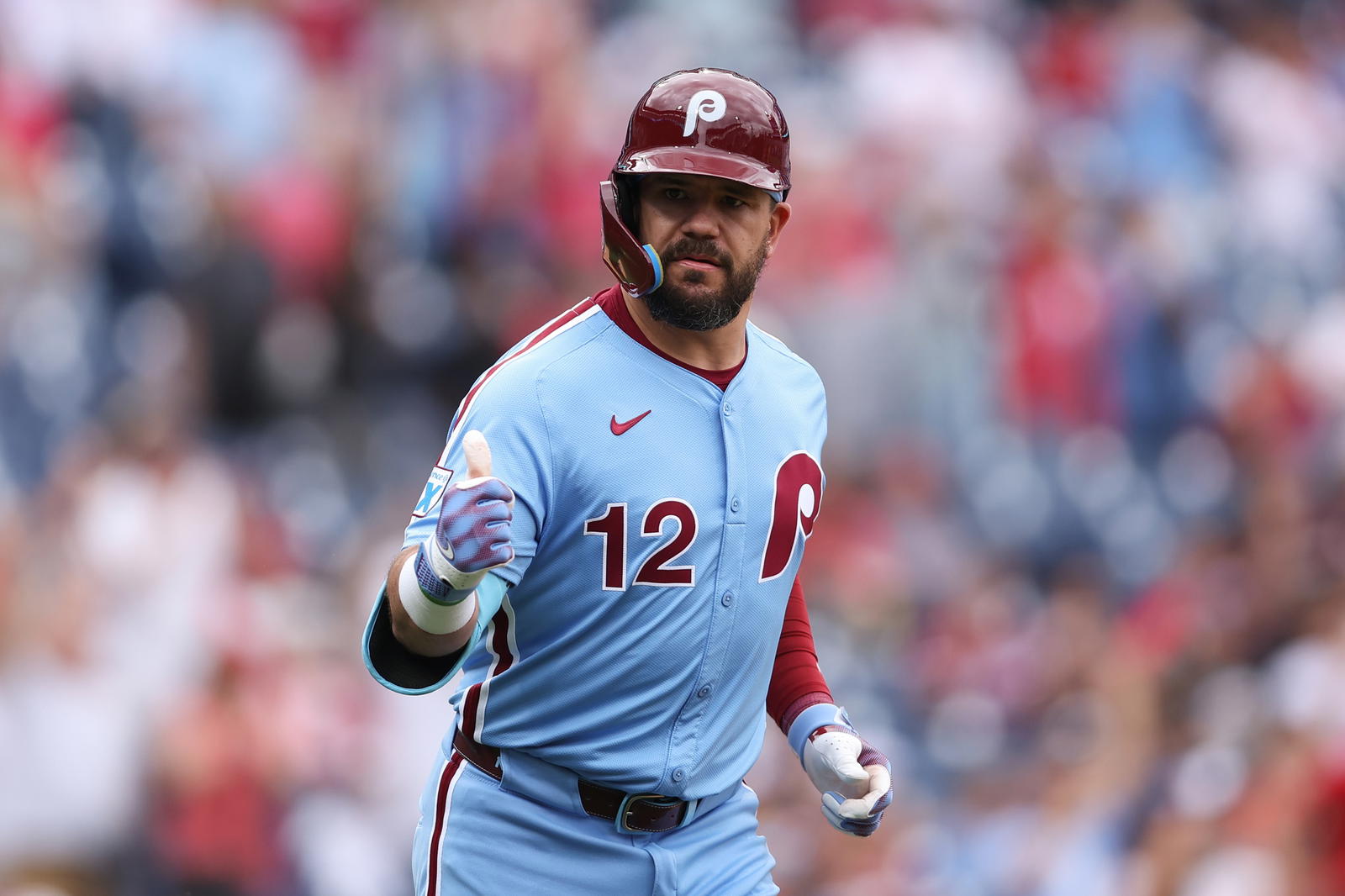 Kyle Schwarber. Credit:&nbsp;Bill Streicher-Imagn Images.