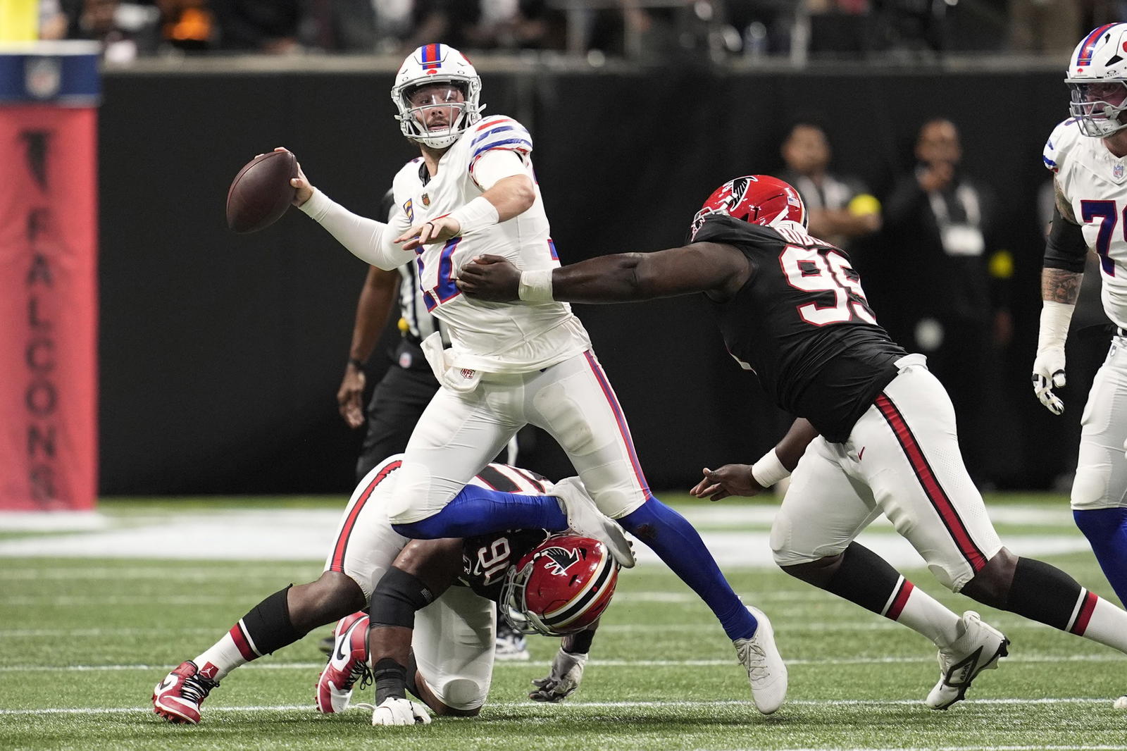 Buffalo Bills quarterback Josh Allen. Credit:&nbsp;Dale Zanine-Imagn Images.