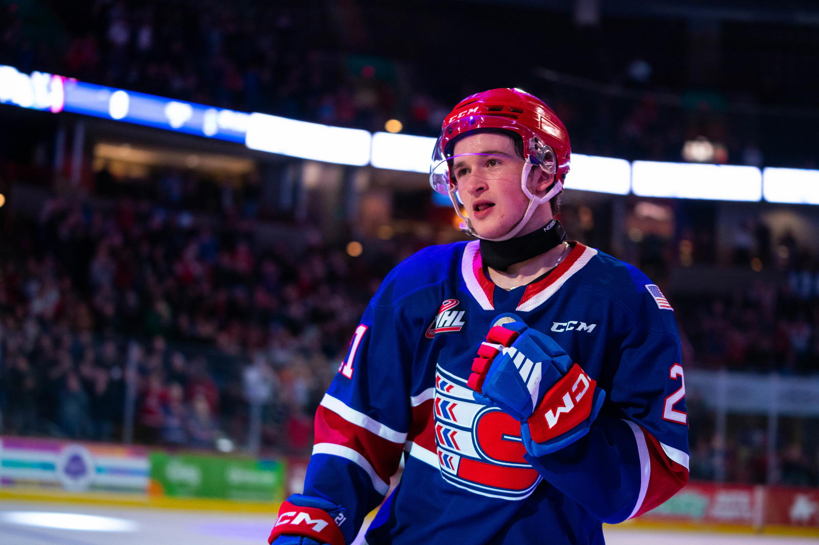 Owen Martin of the Spokane Chiefs (Photo Credit:&nbsp;Larry Brunt/Spokane Chiefs/WHL)