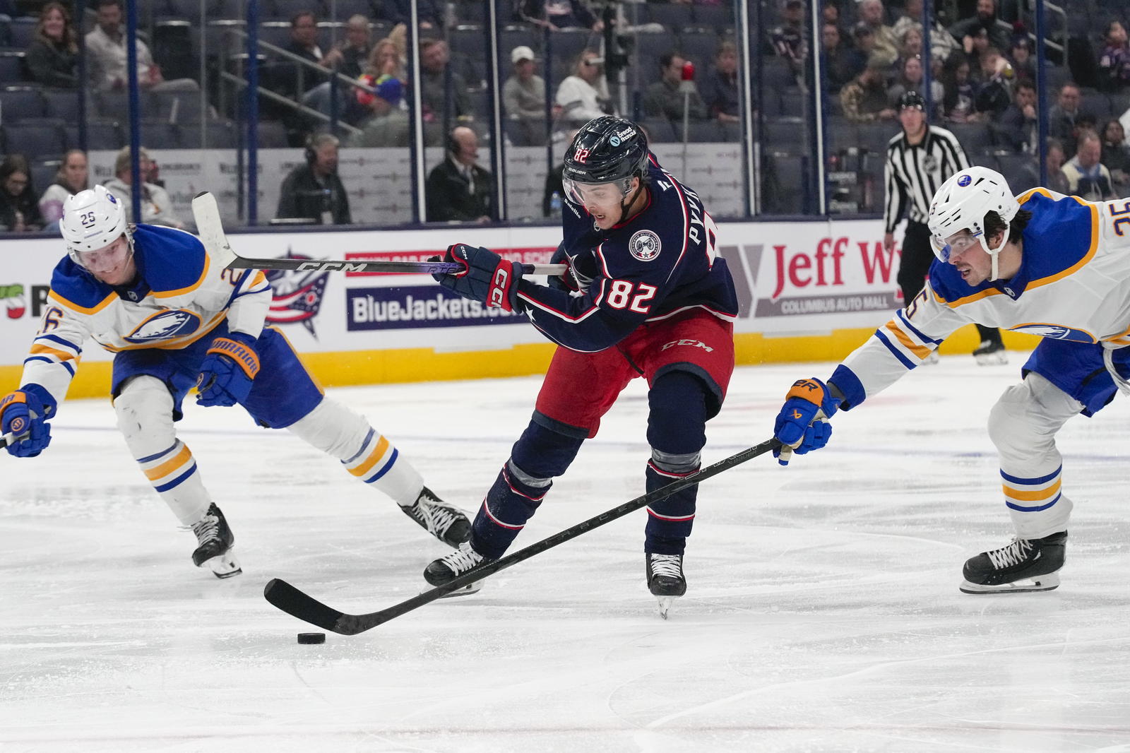 Columbus Blue Jackets vs. Buffalo Sabres Preseason Game #3 Preview/Lines