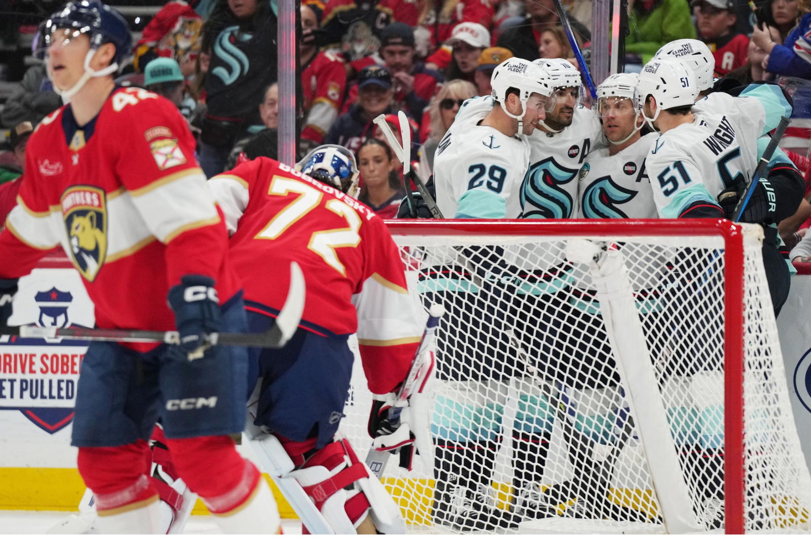 Kaapo Kakko nets a power play goal in the first period against Florida Panther on Saturday, February 22, 2025. Photo by Jim Rassol - Imagn