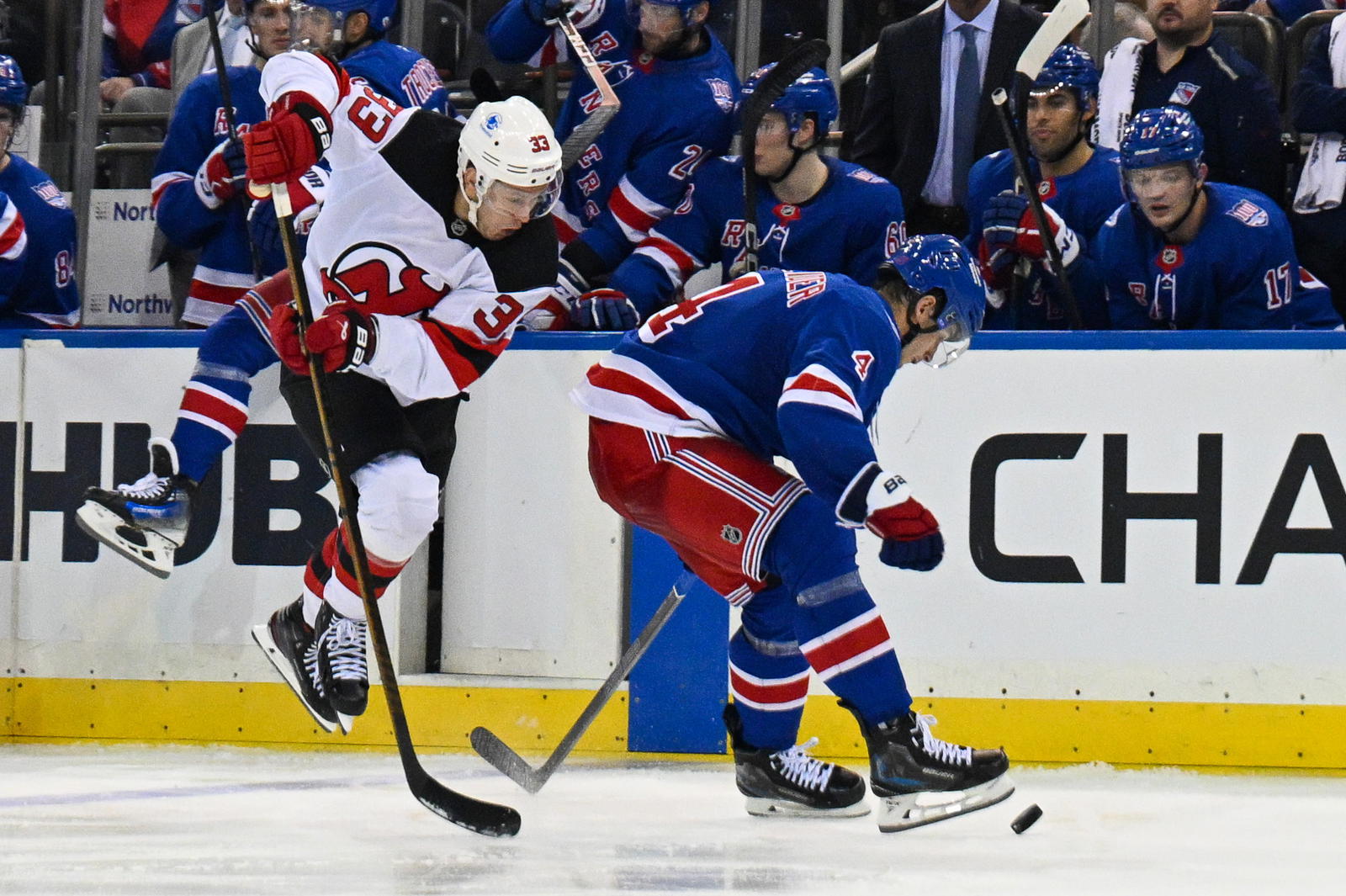 Devils' Will Be Without Veteran For "Period Of Time'