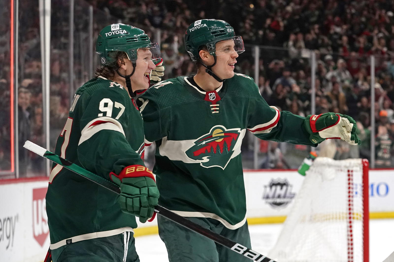 'It's The Next Progression For Them': Kirill Kaprizov, Joel Eriksson Ek Partake In Full Contact Drills