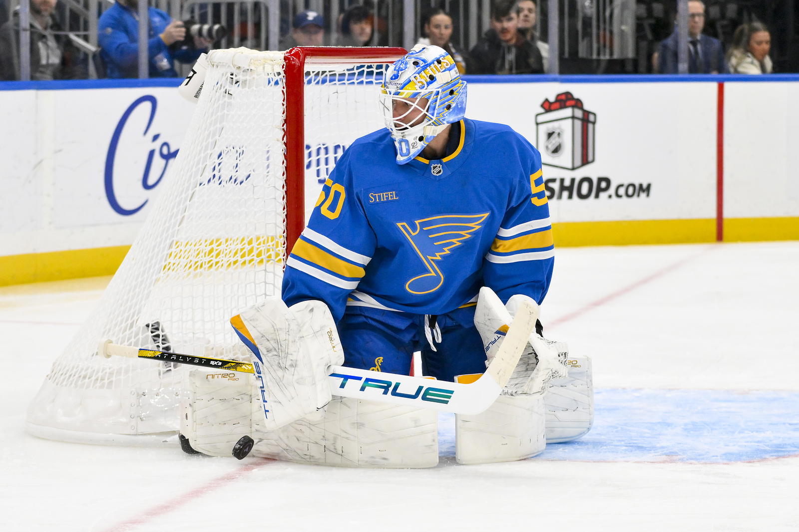 Jordan Binnington Addresses Heated Exchange With Jim Montgomery After Being Pulled -- "Honestly, I’m not even thinking about it. It is what it is"