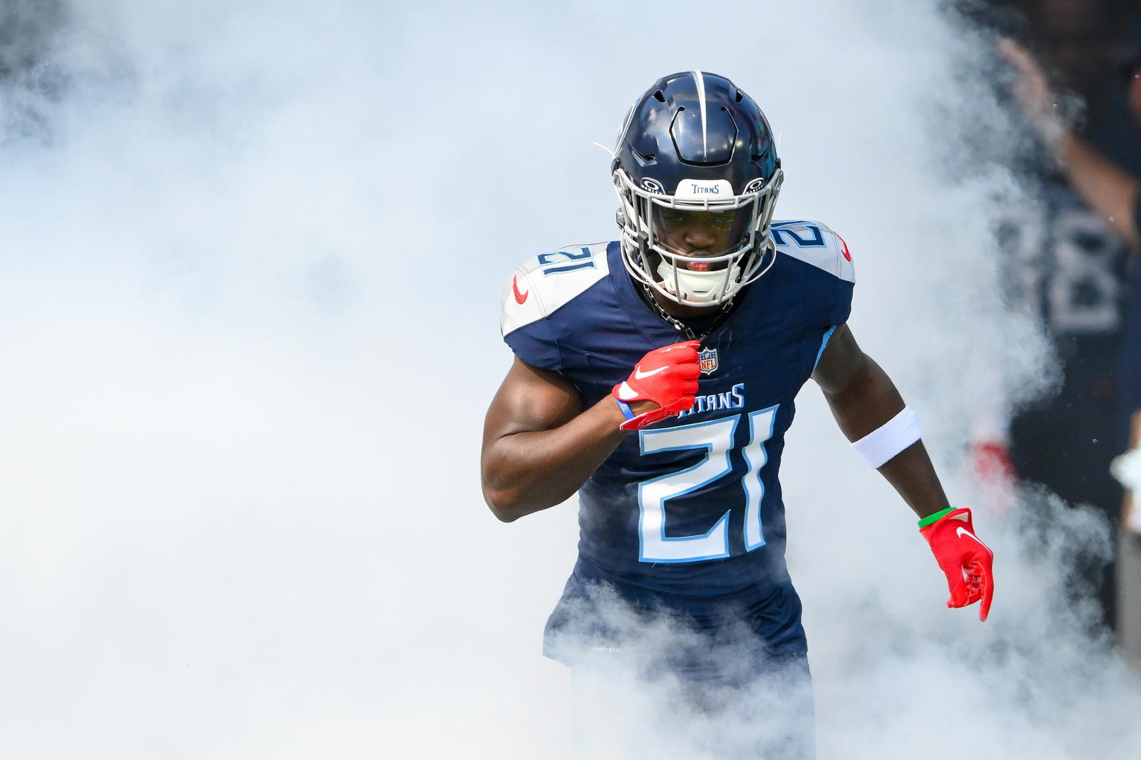 Tennessee Titans cornerback Roger McCreary. Credit: Steve Roberts-Imagn Images.