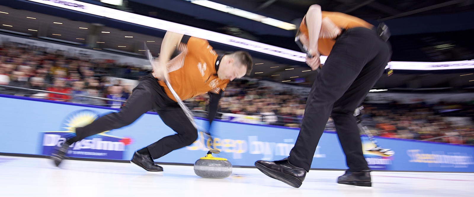Ben Hebert, a Brier blur • Anil Mungal-The Curling News
