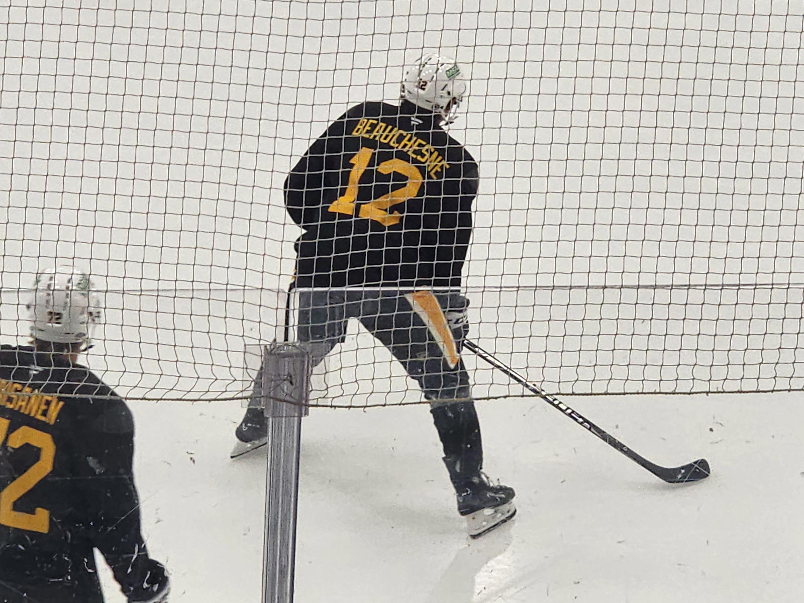 Quinn Beauchesne. (Kelsey Surmacz - The Hockey News)