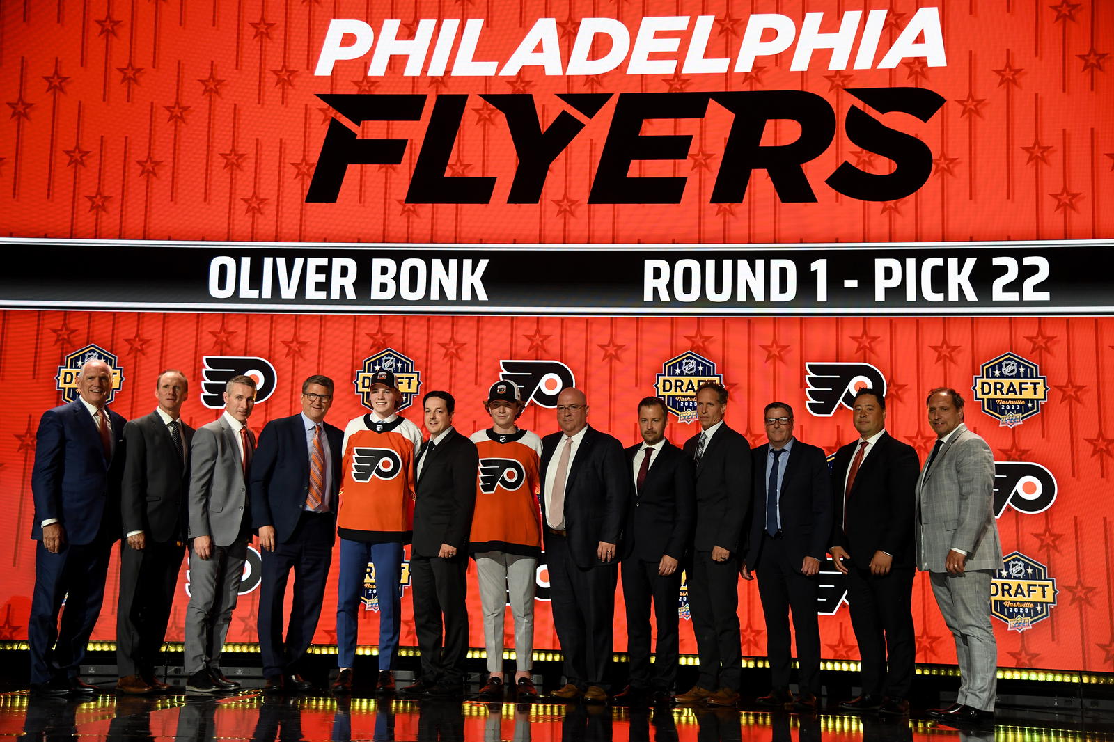 The Flyers could continue to reinforce their defense in the 2025 NHL Draft. (Photo: Christopher Hanewinc, Imagn Images)