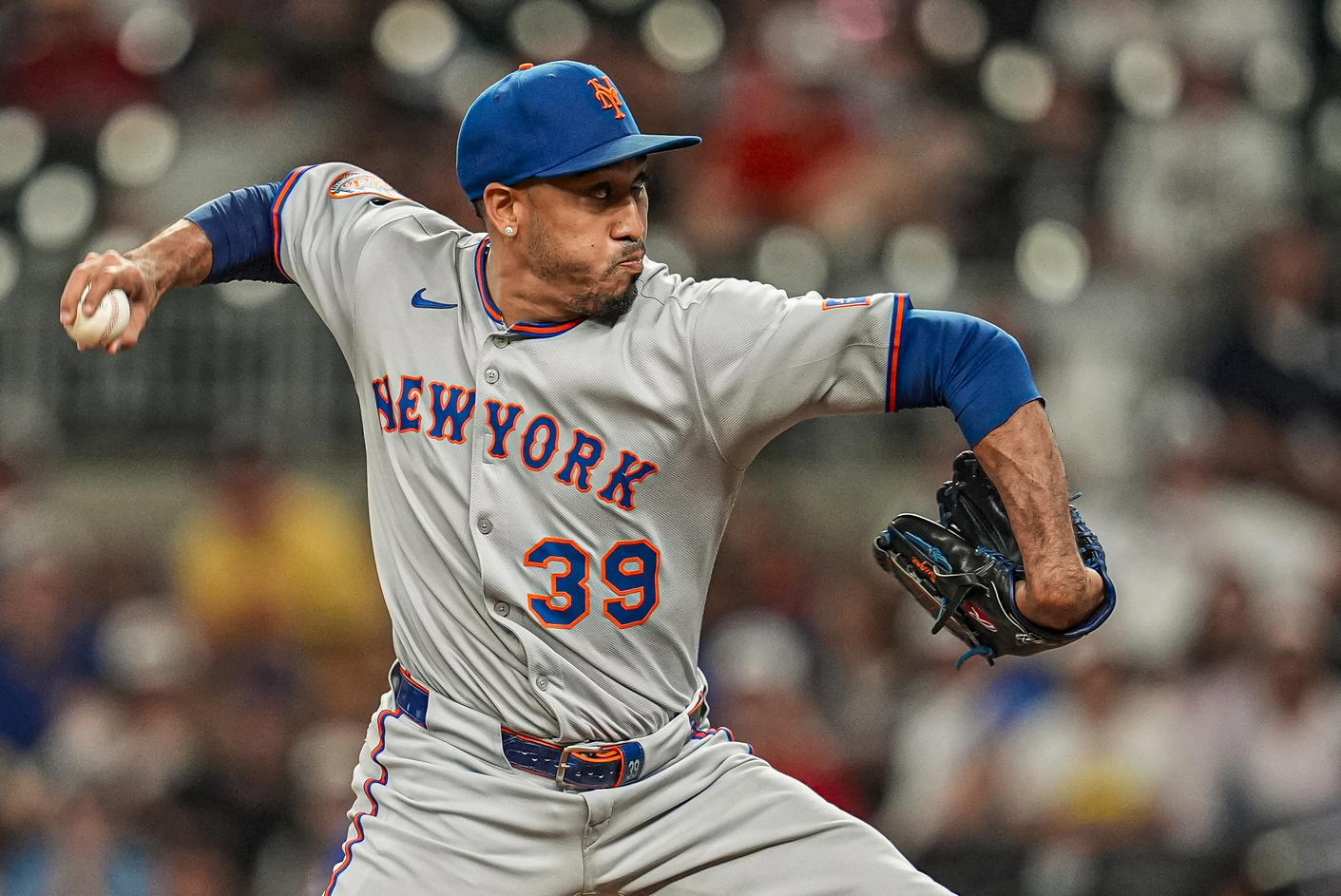 New York Mets pitcher Edwin Diaz. Credit:&nbsp;Dale Zanine-Imagn Images.