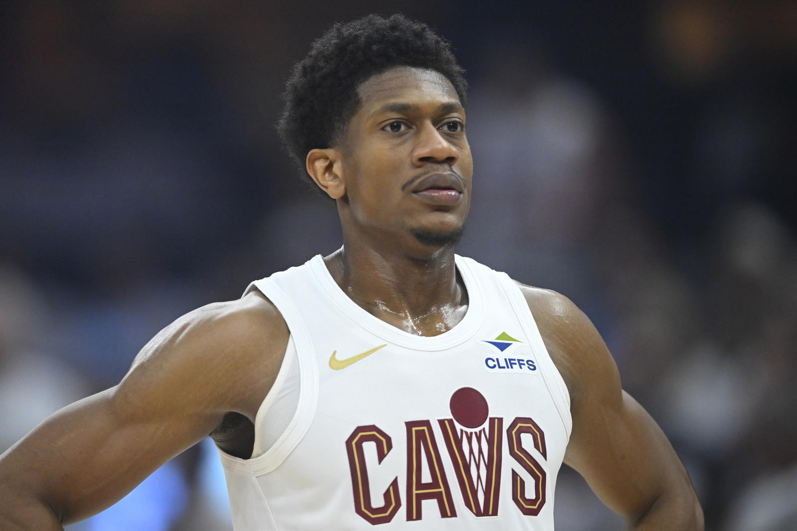 Cleveland Cavaliers forward De'Andre Hunter. Credit: David Richard-Imagn Images.