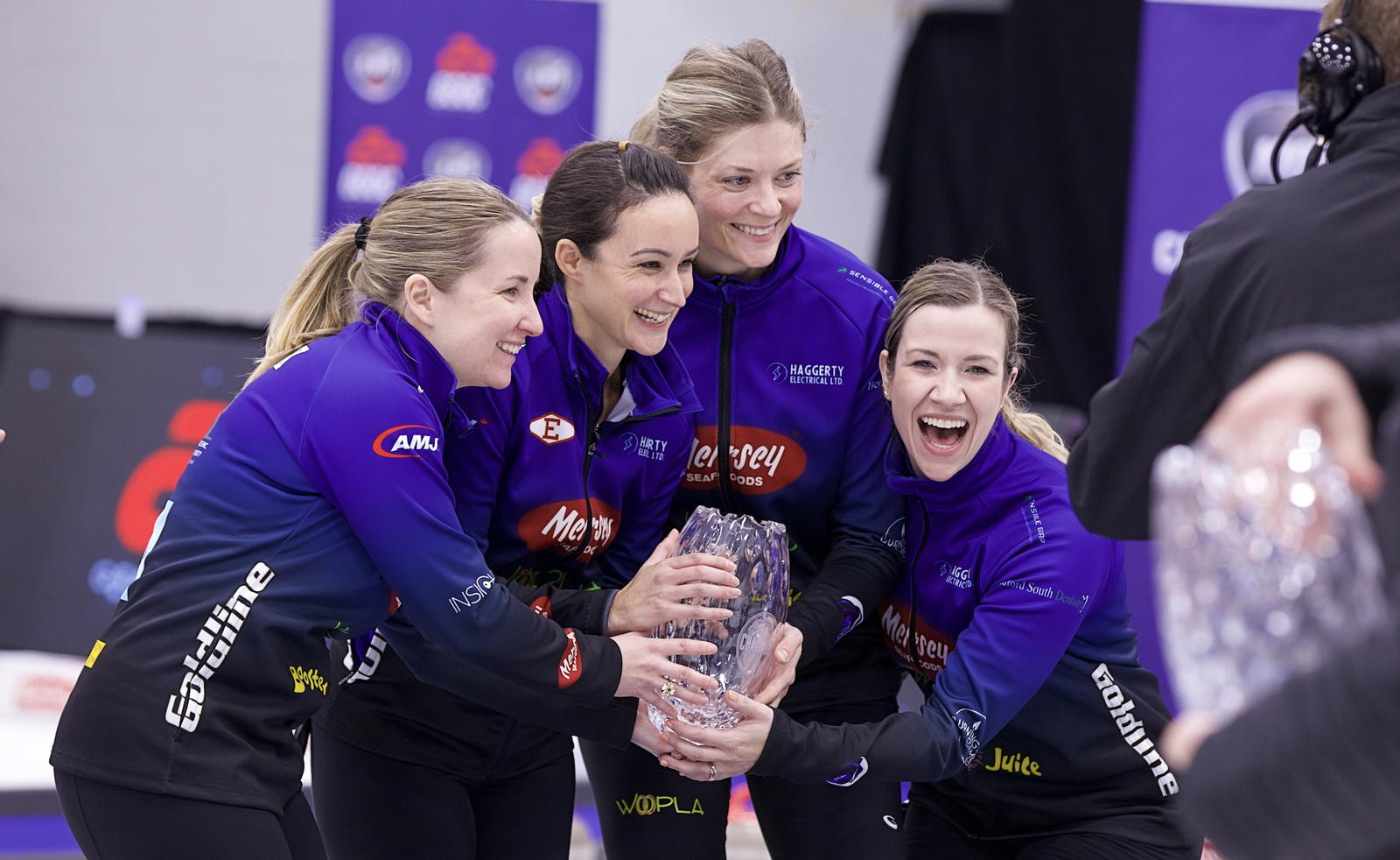 Team Black won last year’s women’s Tier 2 • Anil Mungal-The Curling Group