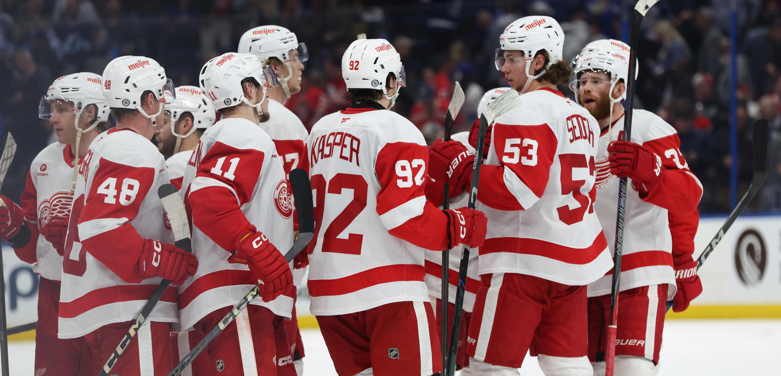 Detroit Red Wings Prospect Eddie Genborg Strikes Again