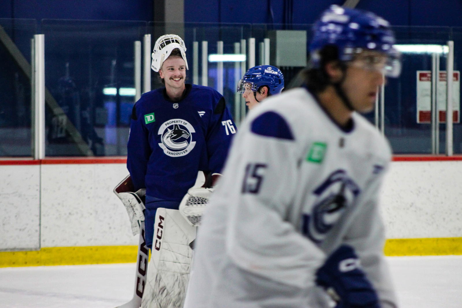 Matthew Hutchison at Vancouver Canucks Development Camp (Photo Credit: Kaja Antic/THN)&nbsp;