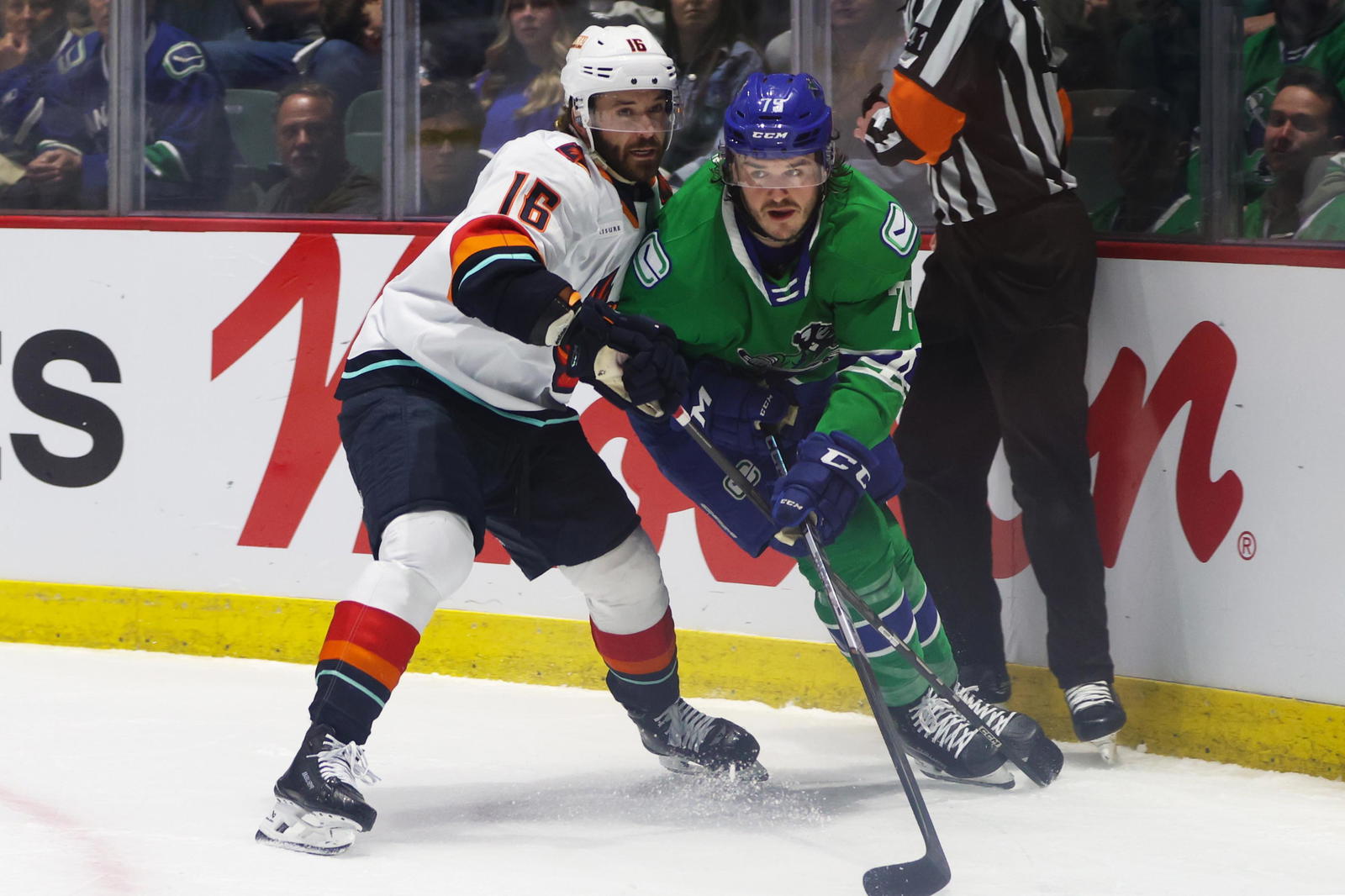 Nikolas Brouillard and Sammy Blais photo by Candace Kludt | The Hockey News