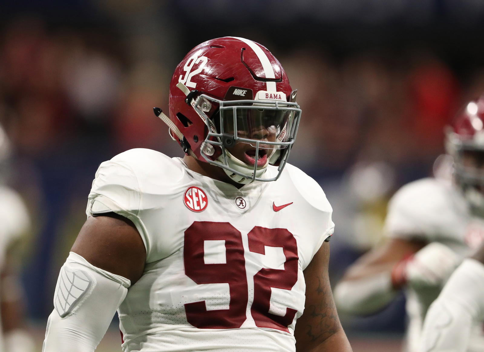 Quinnen Williams. Credit:&nbsp;Jason Getz-Imagn Images.