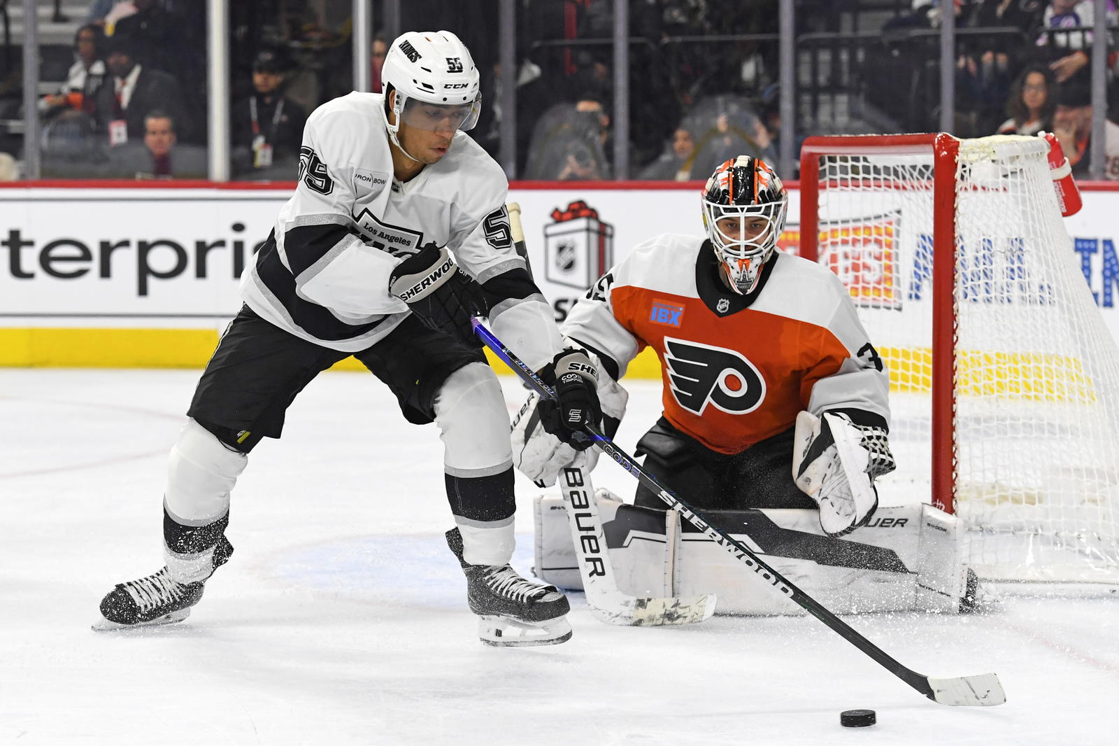The Kings are publicly open to a draft-day trade with the Flyers. (Photo: Eric Hartline, Imagn Images)
