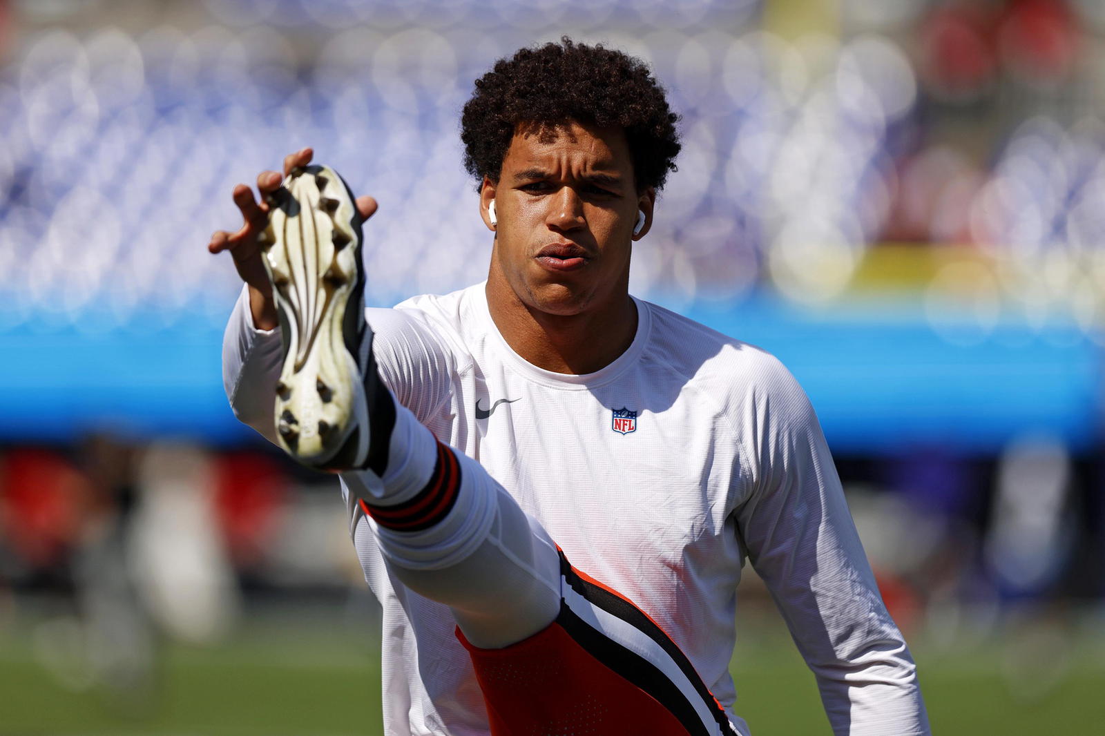 Joe Tryon-Shoyinka. Credit: Peter Casey-Imagn Images.