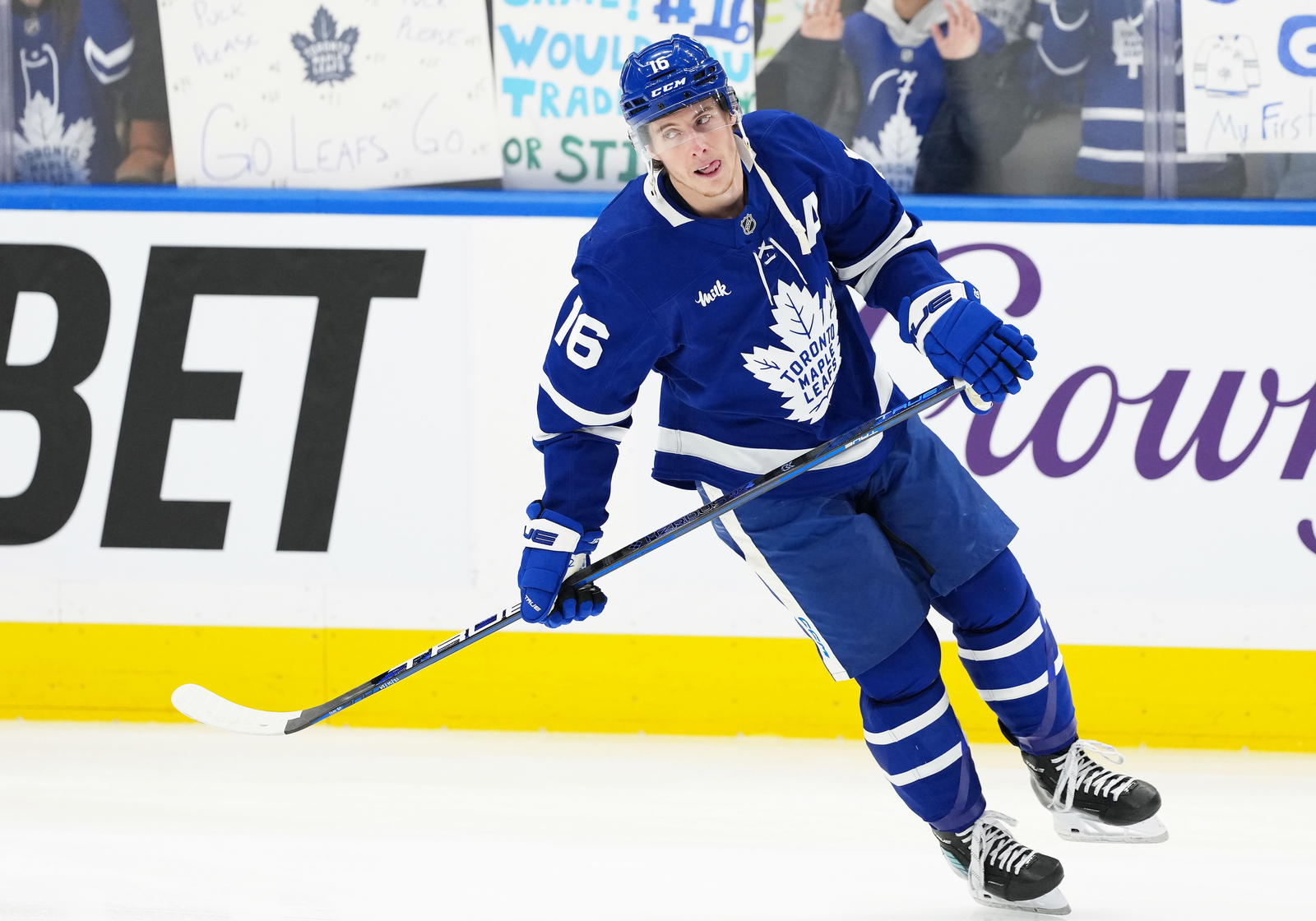 Mitch Marner (Nick Turchiaro-Imagn Images)