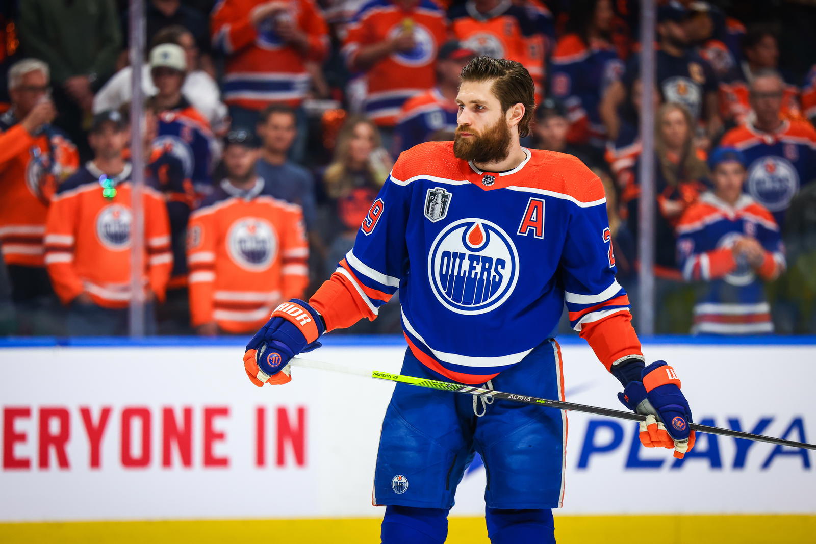 Leon Draisaitl was used as part of a question on the popular quiz show Jeopardy this week. Photo By:&nbsp;

© Sergei Belski Imagn Images