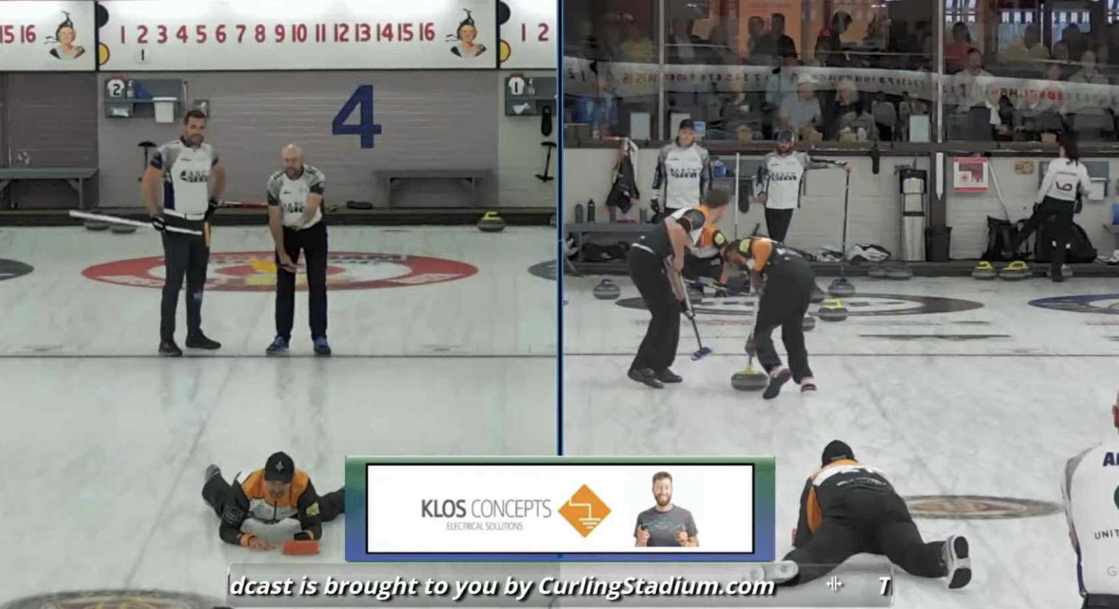 The flop, live on YouTube