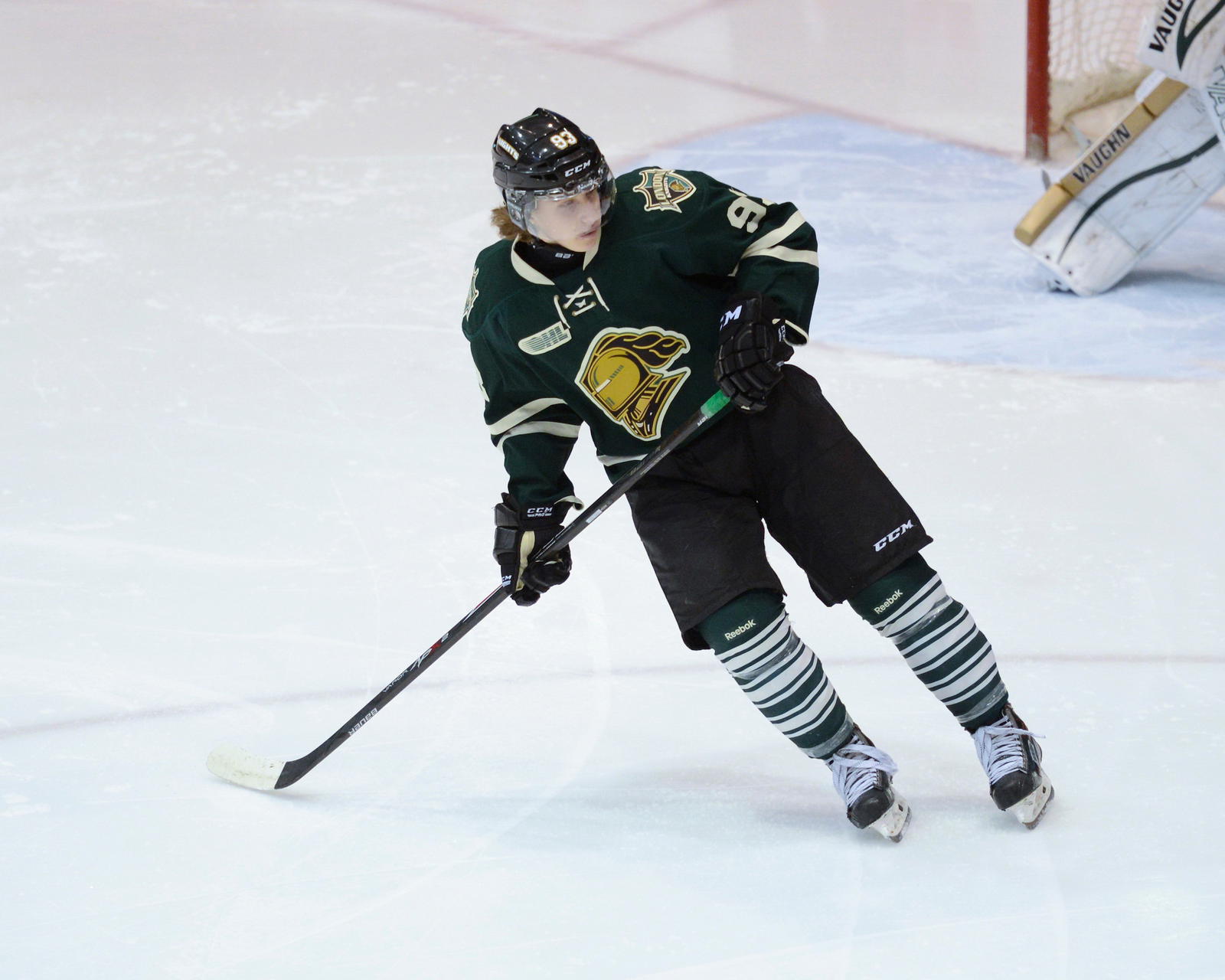 Mitch Marner was listed at 5-foot-7.5 and 130 pounds when he was drafted into the OHL in 2013. He's now six-foot. (Aaron Bell-OHL Images)