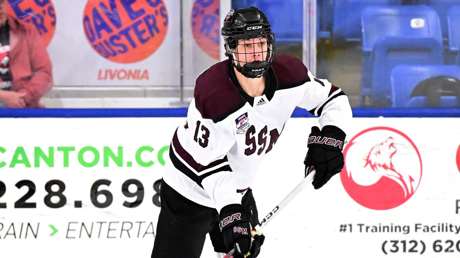 Towering 6-foot-7 Saginaw Spirit Defenseman Commits To University Of Michigan