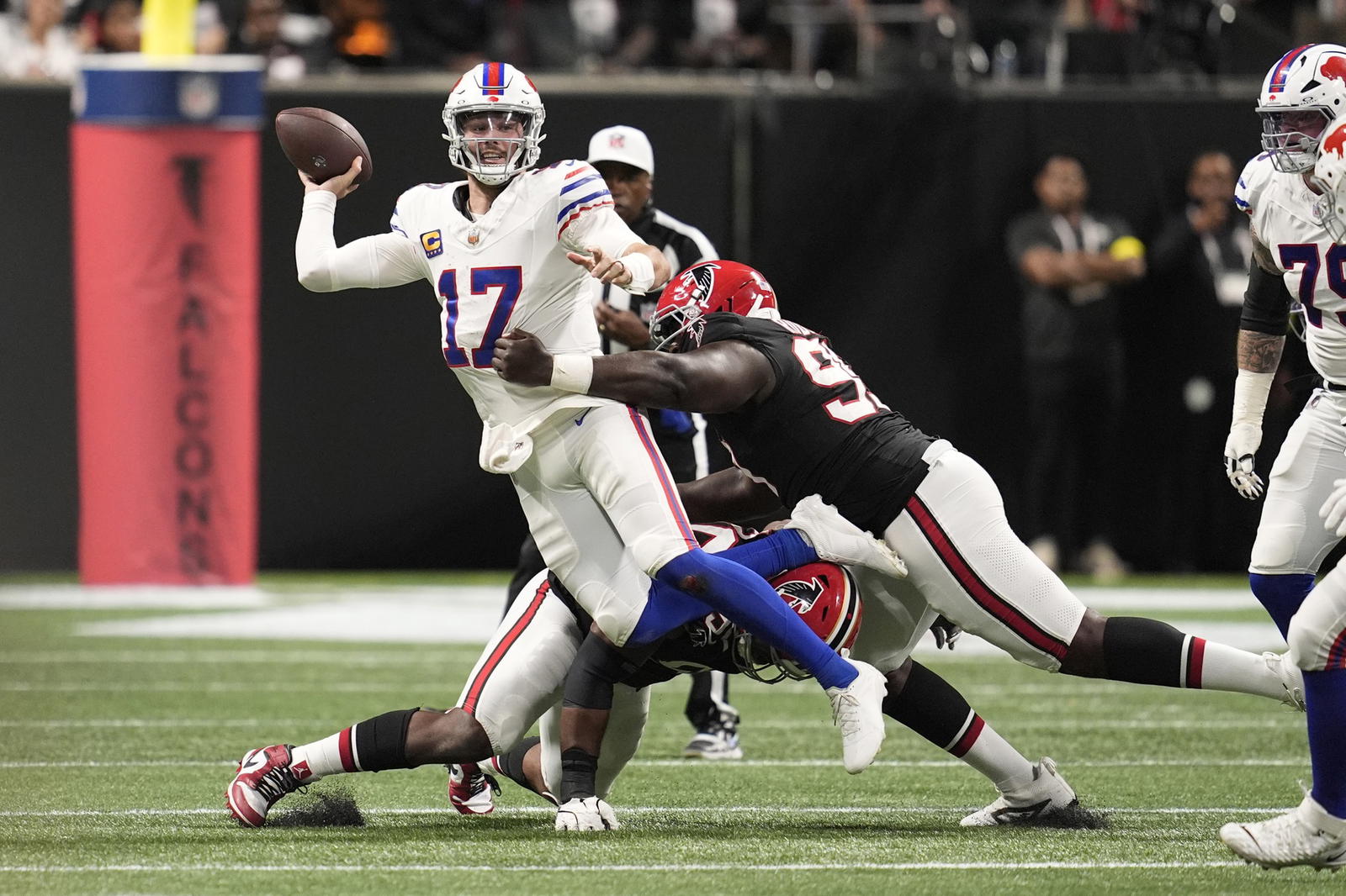 Buffalo Bills quarterback Josh Allen. Credit:&nbsp;Dale Zanine-Imagn Images.