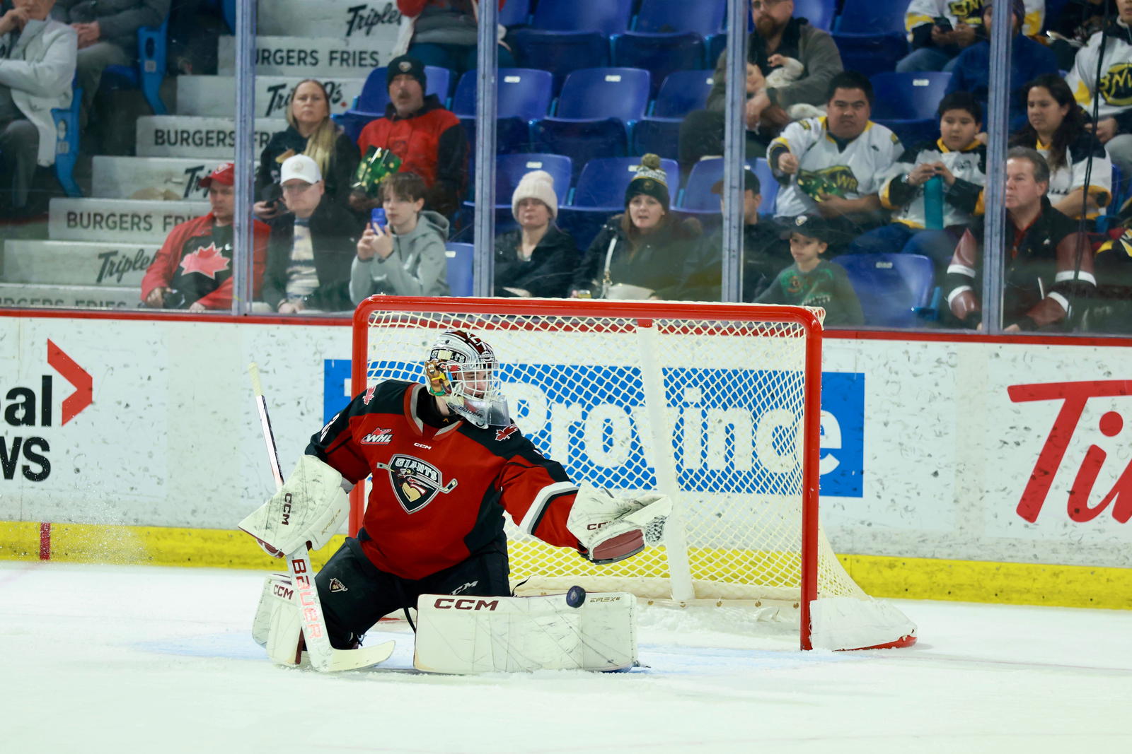 Burke Hood of the Vancouver Giants (Photo Credit: Rob Wilton/Vancouver Giants/WHL)