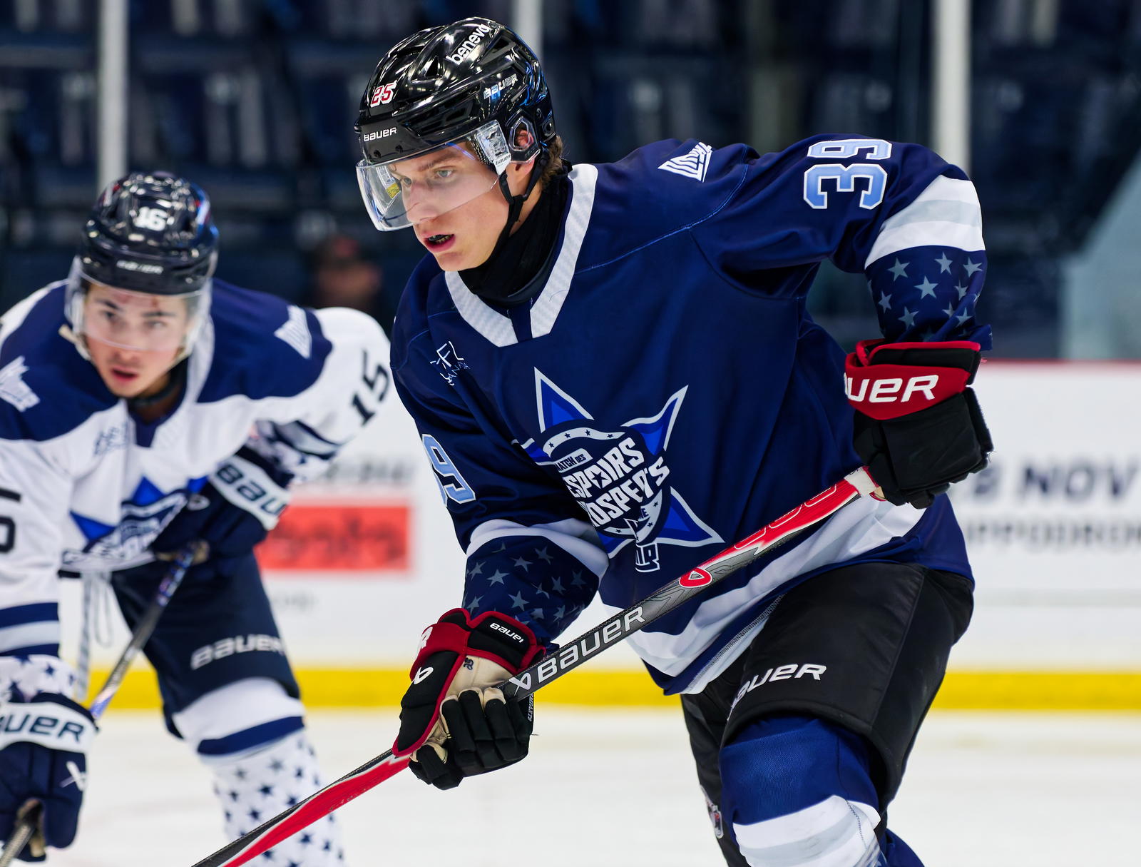 Nikita Ovcharov was named Team Lafleur's player of the match at the inaugural QMJHL Top Prospects game. (Photo: Vincent Levesque Rousseau)