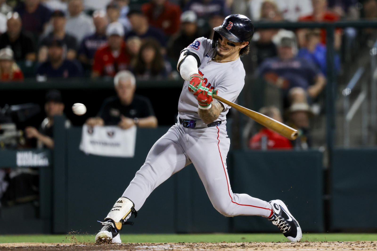 Boston Red Sox outfielder Jarren Duran. Credit:&nbsp;Sergio Estrada-Imagn Images.