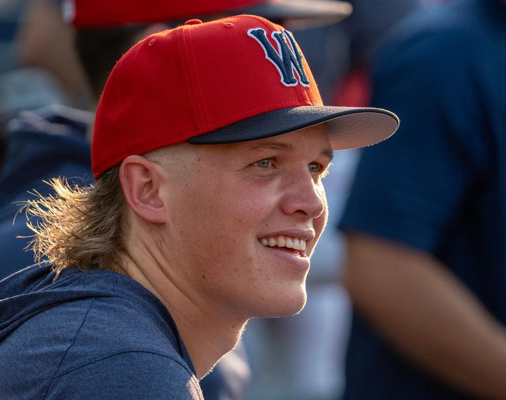 Pitcher Connelly Early after being promoted from Portland to Worcester in July. (Rick Cinclair/Telegram & Gazette/USA TODAY NETWORK/Imagn Images)