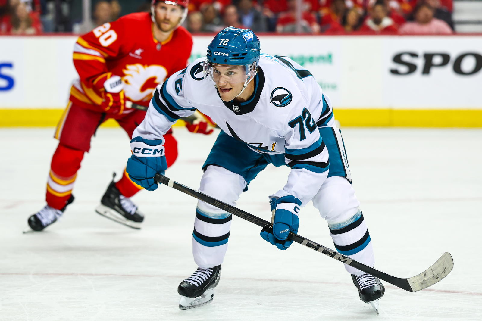 Sharks' William Eklund Suffers Scary Injury During World Championship Friendly