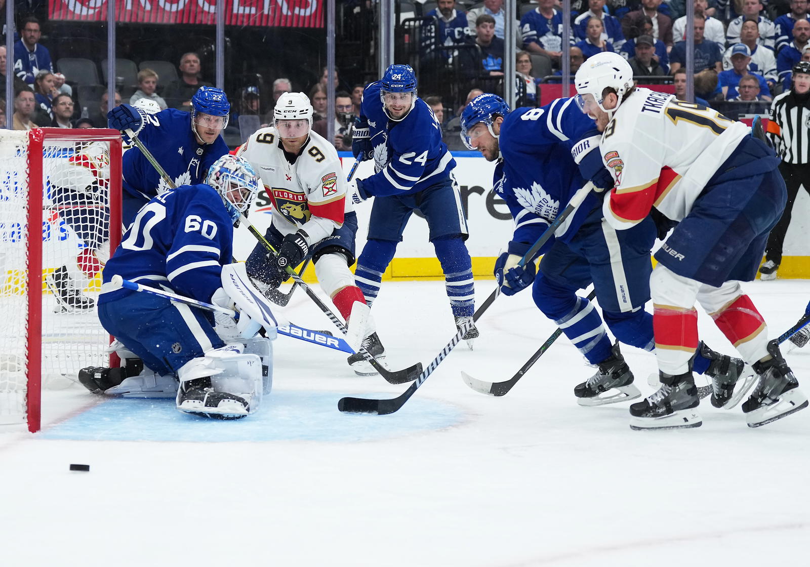 Panthers come up short in Game 2, fall into 0-2 hole against Maple Leafs