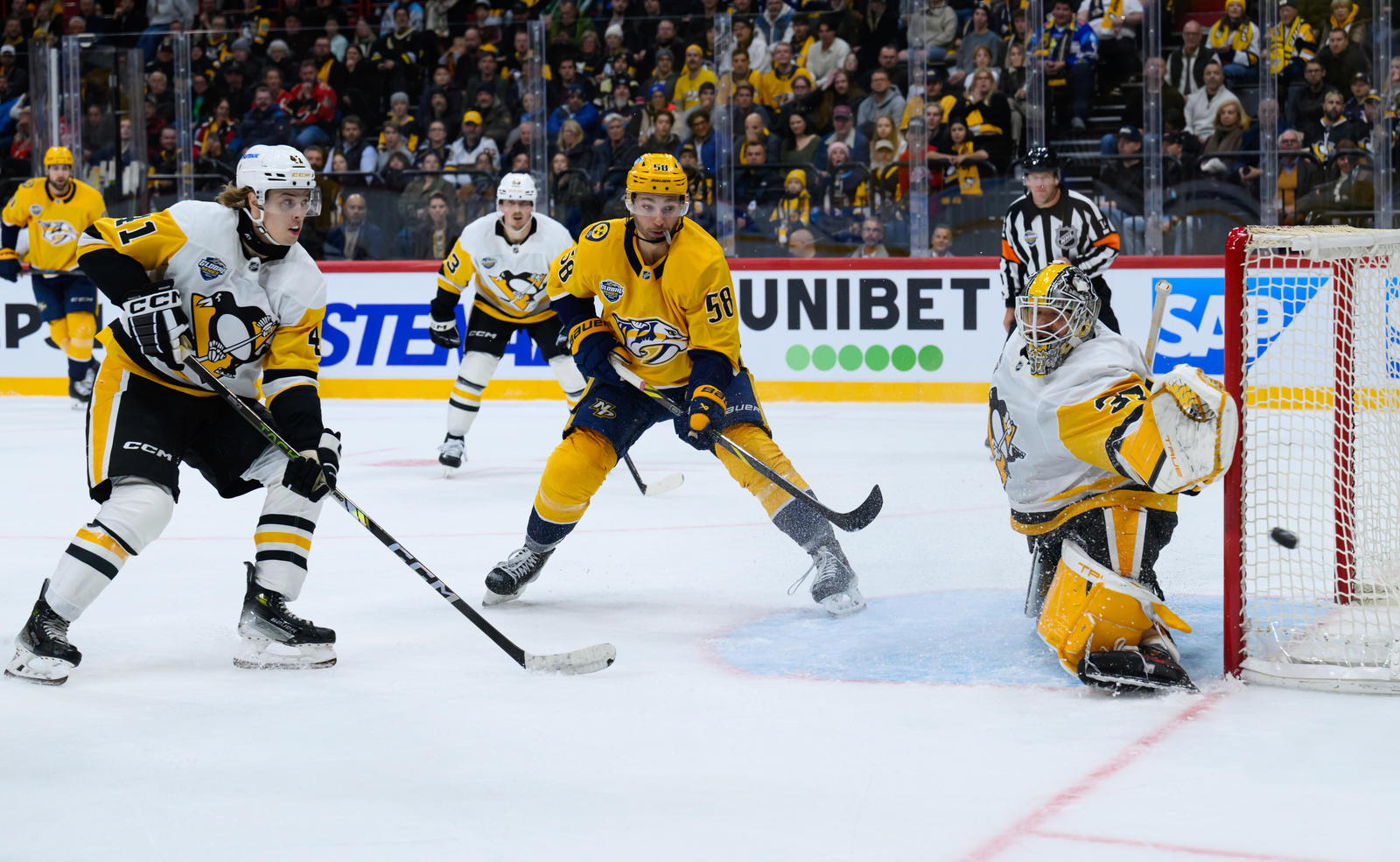 Takeaways: Penguins' Lack Of Injury Depth Exposed In 2-1 Loss To Predators During First Game Of Global Series
