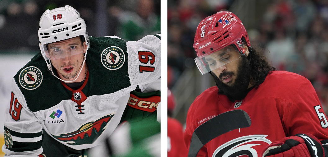 Wild's Tyler Pitlick Ejected From Carolina Game For Hit To The Head On Hurricanes' Jalen Chatfield