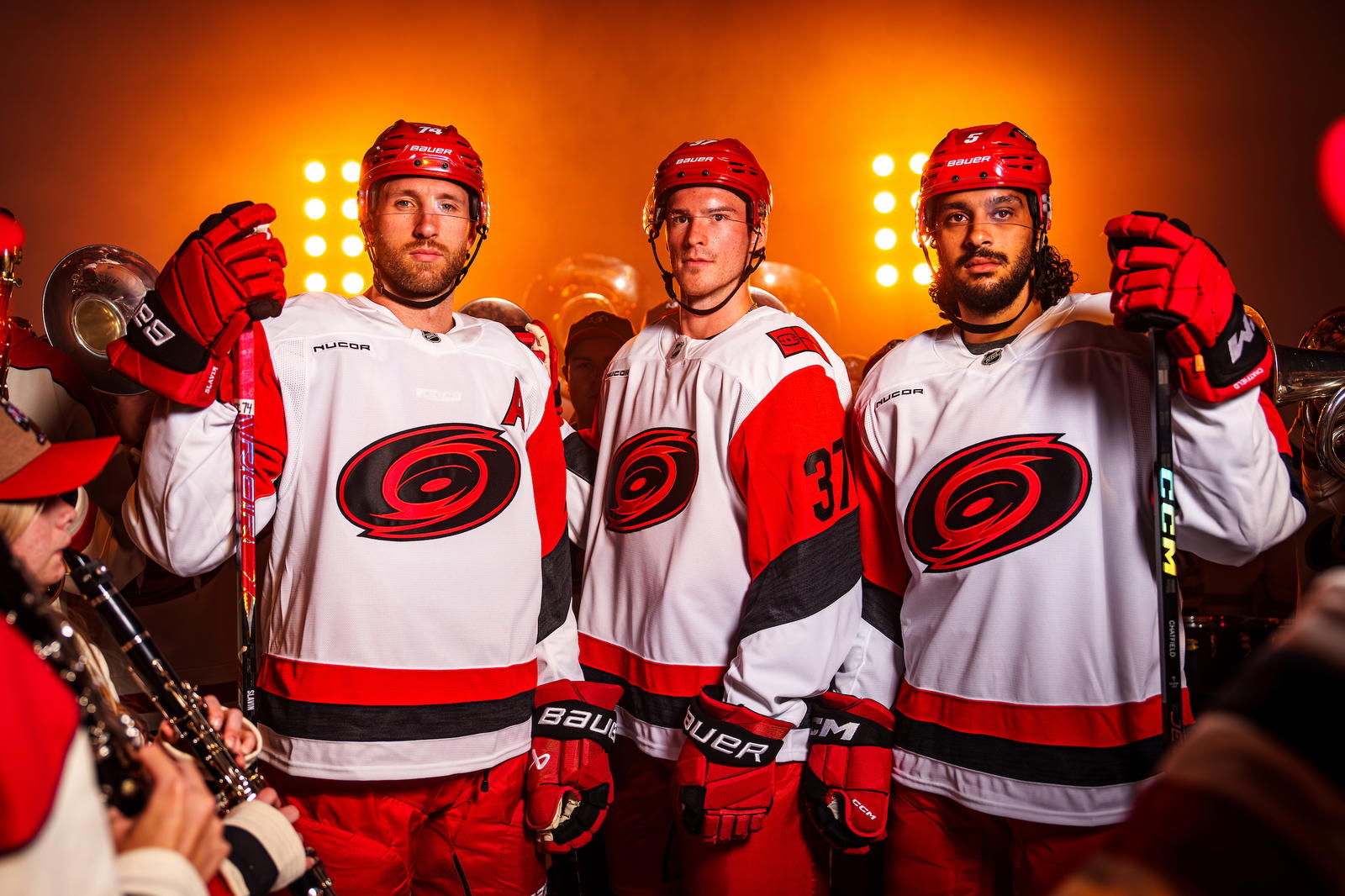 Carolina Hurricanes unveil new road jerseys for 2025-26 season.