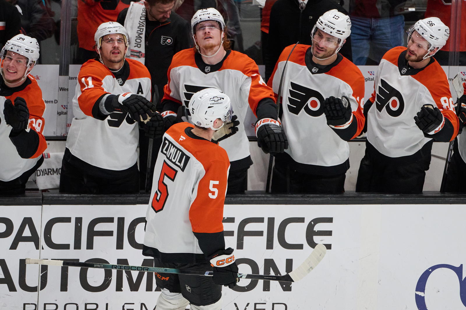 Egor Zamula has the inside track for an NHL roster spot this season... for now. (Photo: Robert Edwards, Imagn Images)