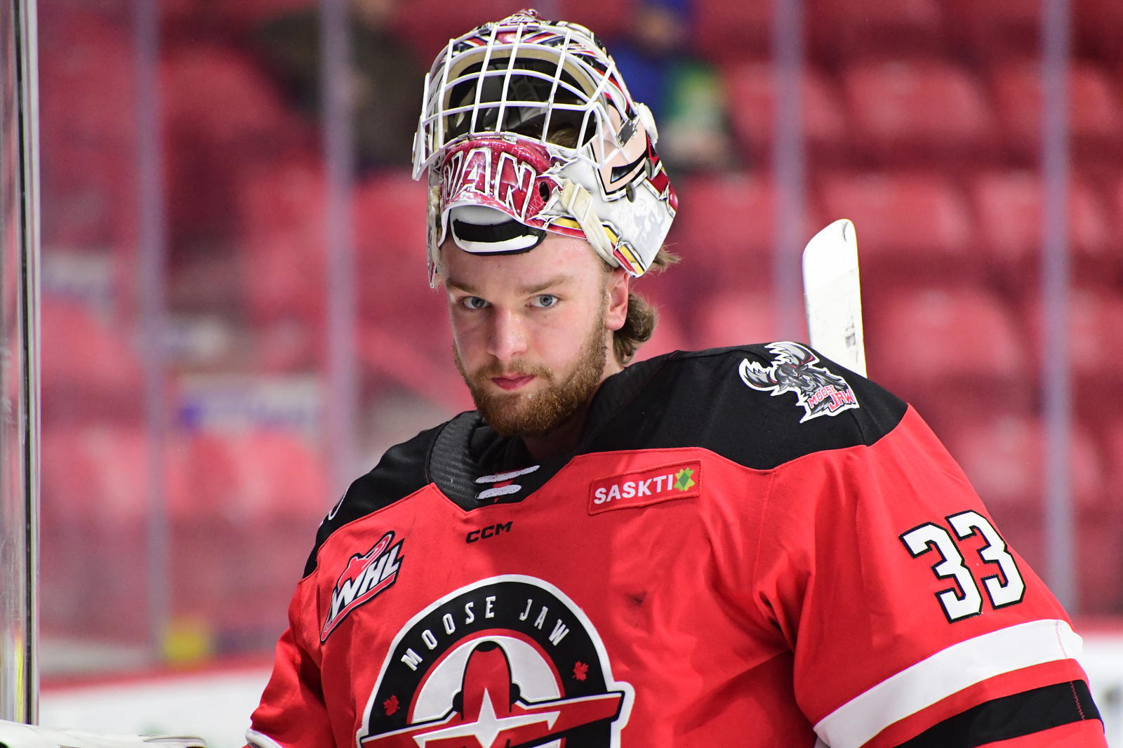 Matthew Hutchison of the Moose Jaw Warriors (Photo Credit:&nbsp;Nick Pettigrew/Moose Jaw Warriors/WHL)