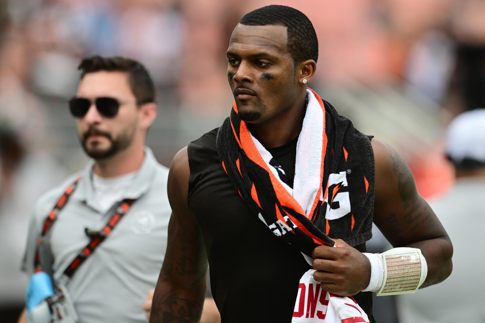 Cleveland Browns quarterback Deshaun Watson. Credit:&nbsp;Ken Blaze-Imagn Images.