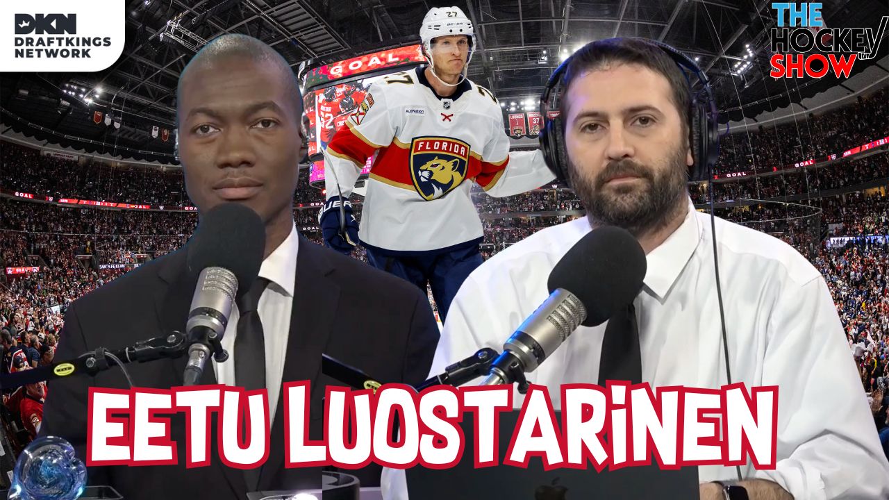 Florida Panthers forward Eetu Luostarinen joined this week's episode of The Hockey Show. (Meadowlark Media)