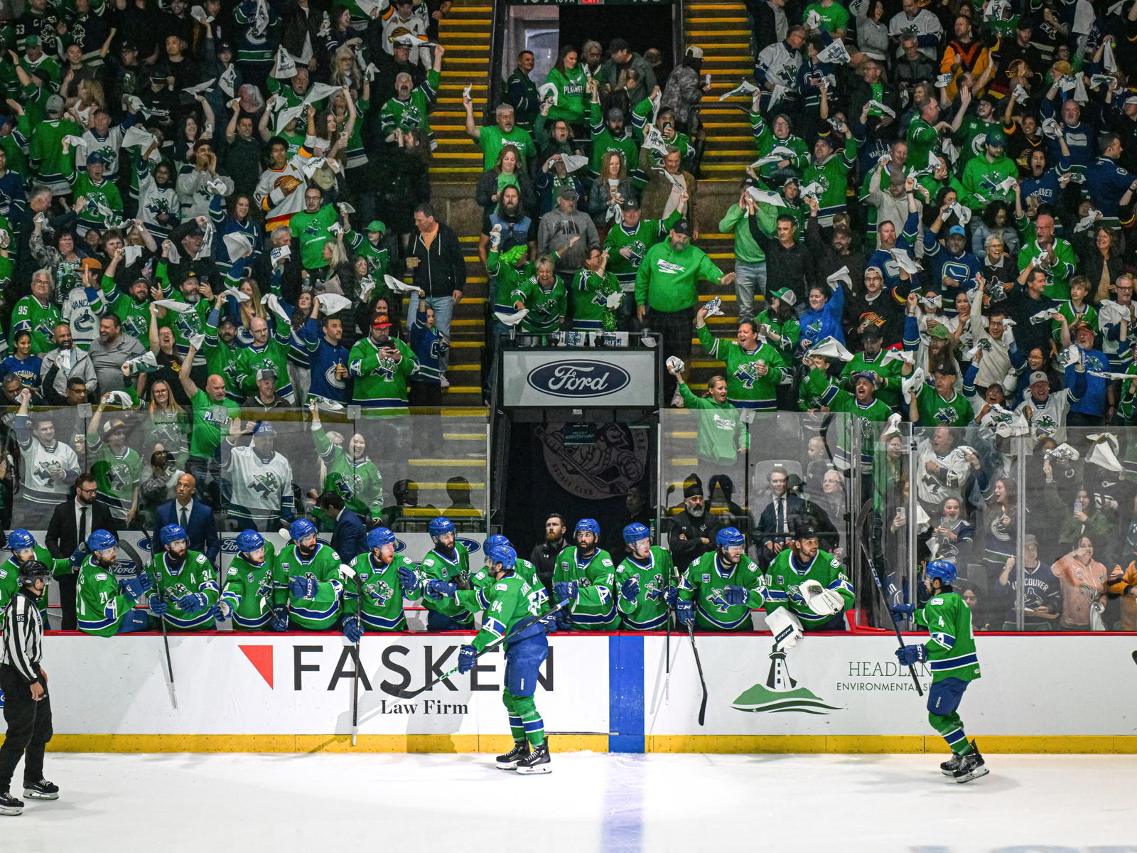 Abbotsford Canucks (Photo Credit:&nbsp;@abbycanucks on "X")